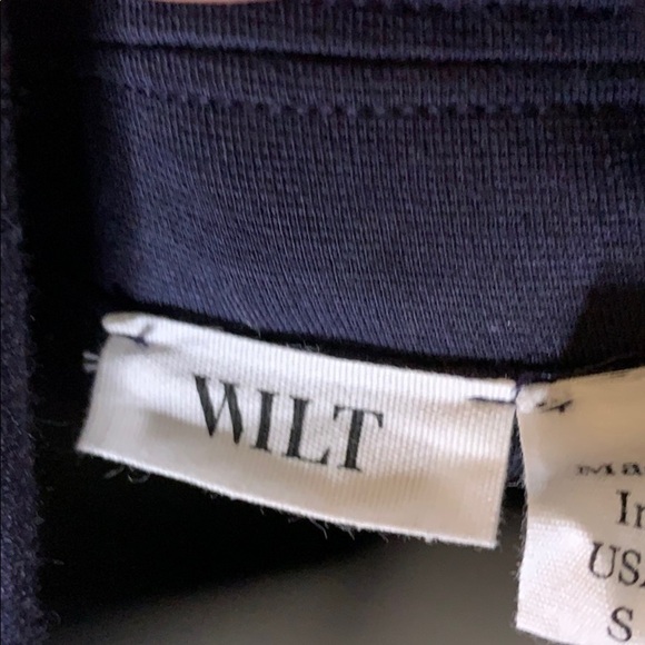 WILT black button sweatshirt jacket size - S - Picture 4 of 5